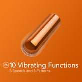 Kool Vibes Mini Bullet in Tangerine Orange BULLETS